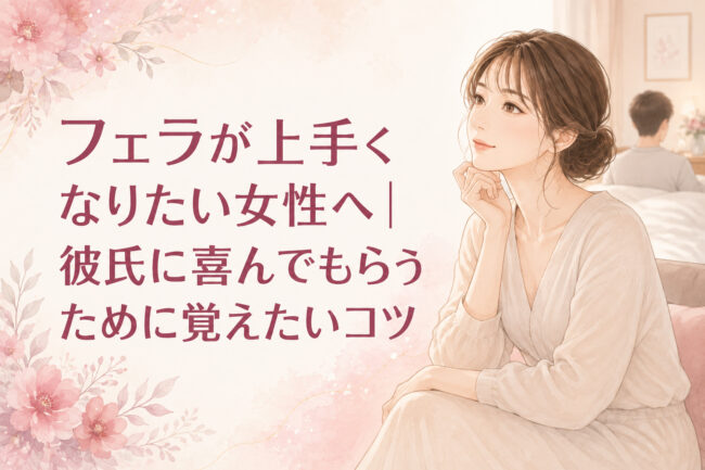 フェラが上手くなりたい女性へ｜彼氏に喜んでもらうために覚えたいコツ